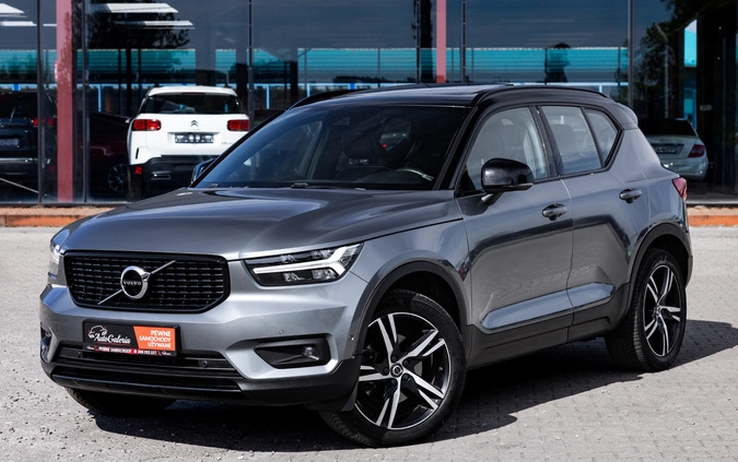 śląskie Volvo XC 40 cena 119900 przebieg: 147615, rok produkcji 2019 z Golub-Dobrzyń